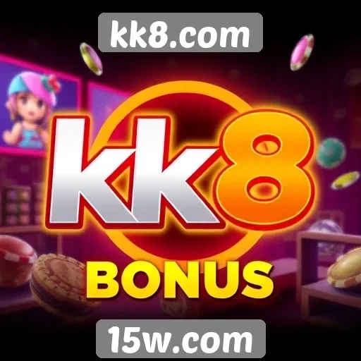 Explorando os bônus disponíveis no kk8.com