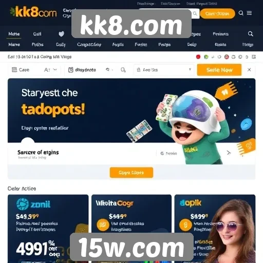 Plataforma kk8.com se destaca por promoções atrativas